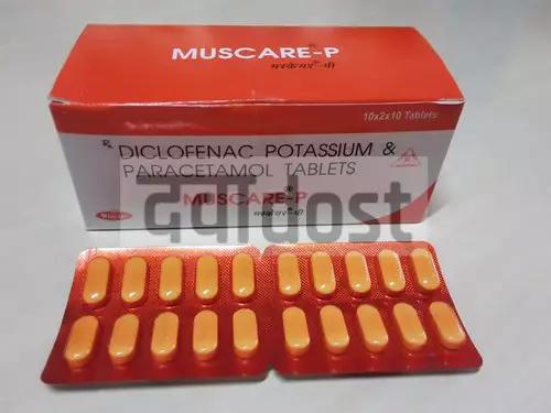 Muscare P 50mg/500mg Tablet