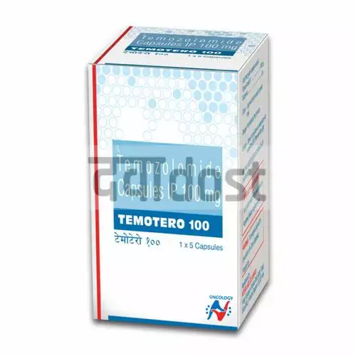 Temotero 100mg Capsule 5s