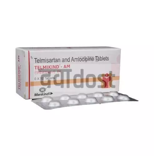 Telmikind-AM 80mg/5mg Tablet