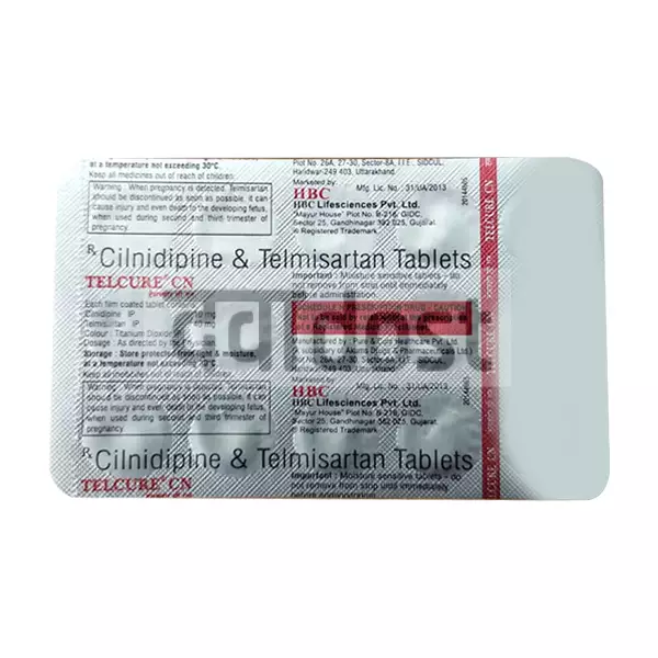 Telcure CN 10mg/40mg Tablet