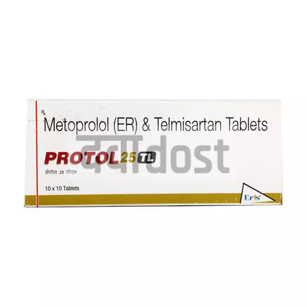 Protol TL 25mg/40mg Tablet ER 10s