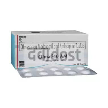 Olmat AM 40mg/5mg Tablet 10s