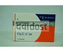 Glioz 20mg Capsule 5s