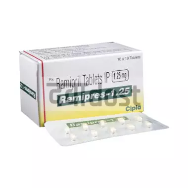 Ramipres 1.25mg Tablet 10s