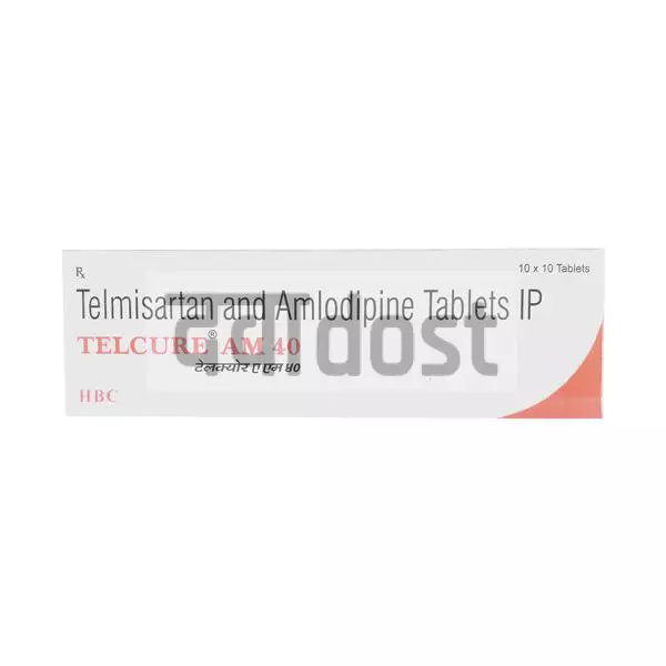 Telcure AM 40mg/5mg Tablet