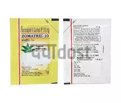 Zomatril 10mg Sachet 1gm