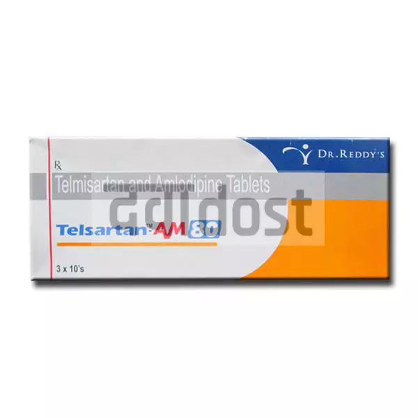 Telsartan-AM 80 Tablet