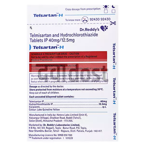 Telsartan-H Tablet