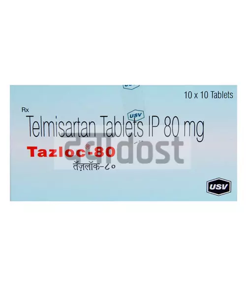 Tazloc 80mg Tablet 10s