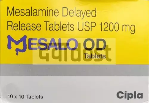 Mesalo OD 1200mg Tablet DR 10s