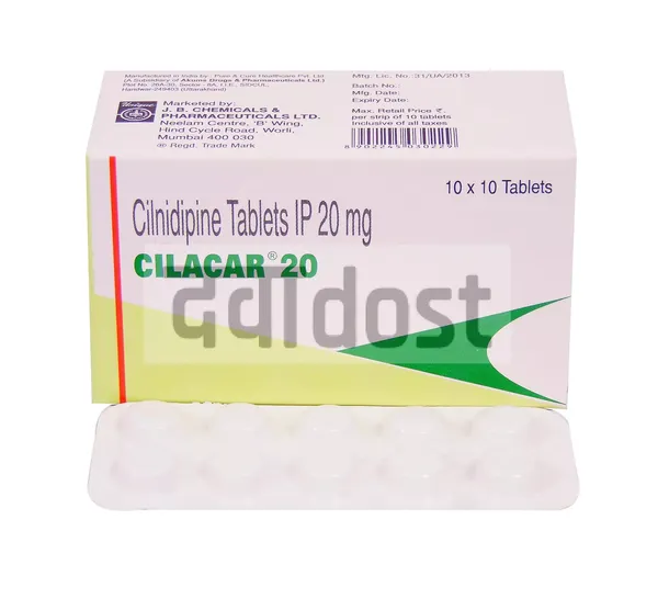 Cilacar O 20 Tablet