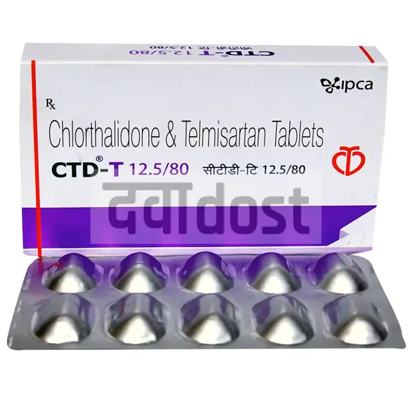 CTD-T 12.5/80 Tablet