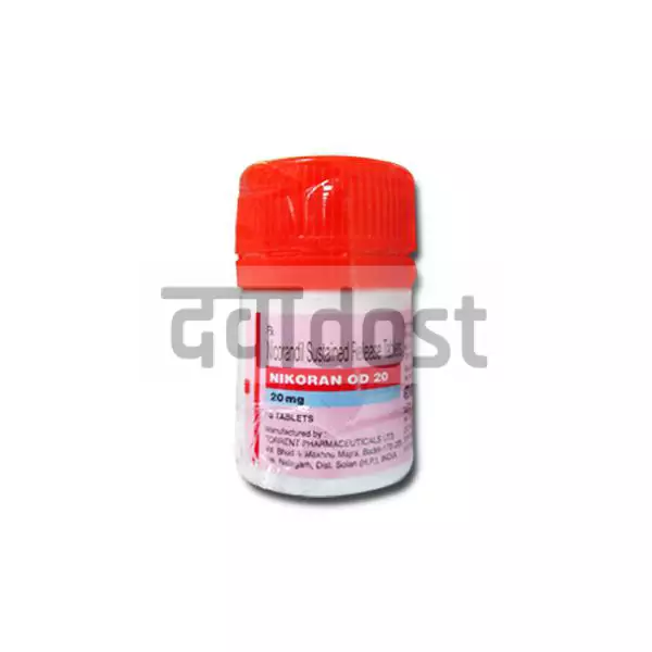 Nikoran 20mg Tablet OD 10s