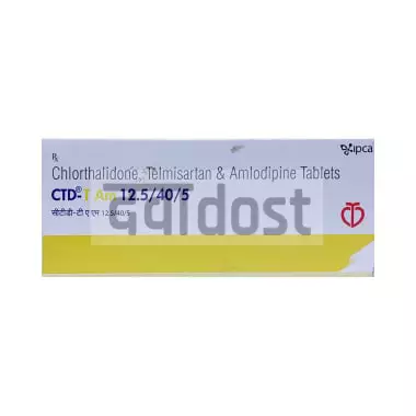 CTD-T AM 12.5/40/5 Tablet