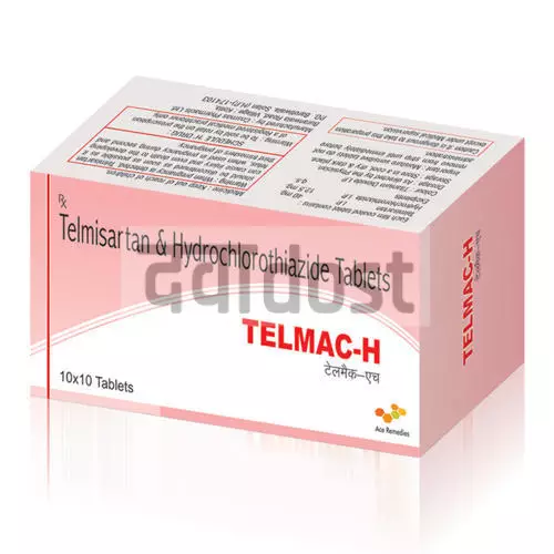 Telmac H 40mg/12.5mg Tablet 10s