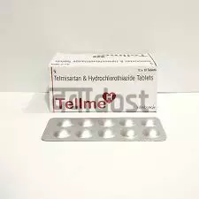 Tellme H 40mg/12.5mg Tablet