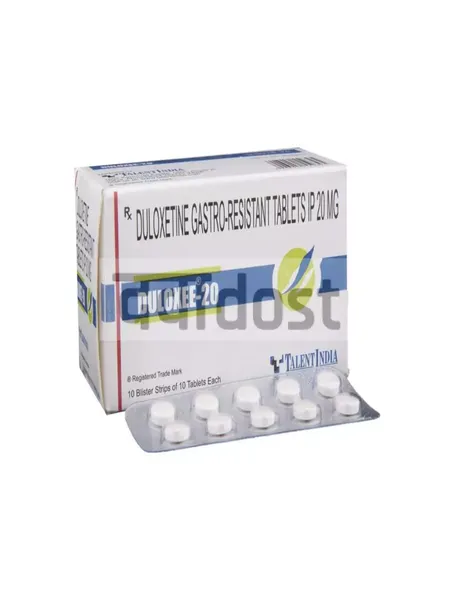 Duloxee 20mg Tablet 10s