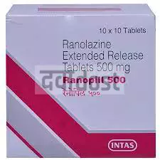 Ranopill 500mg Tablet ER 10s