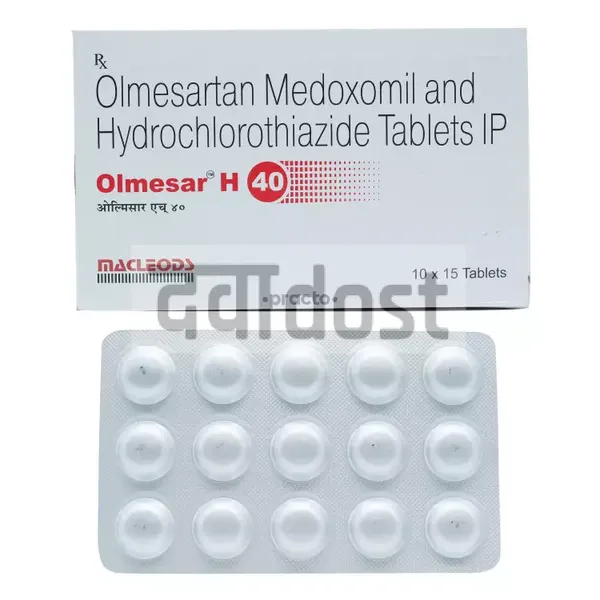 Olmesar H 40 Tablet