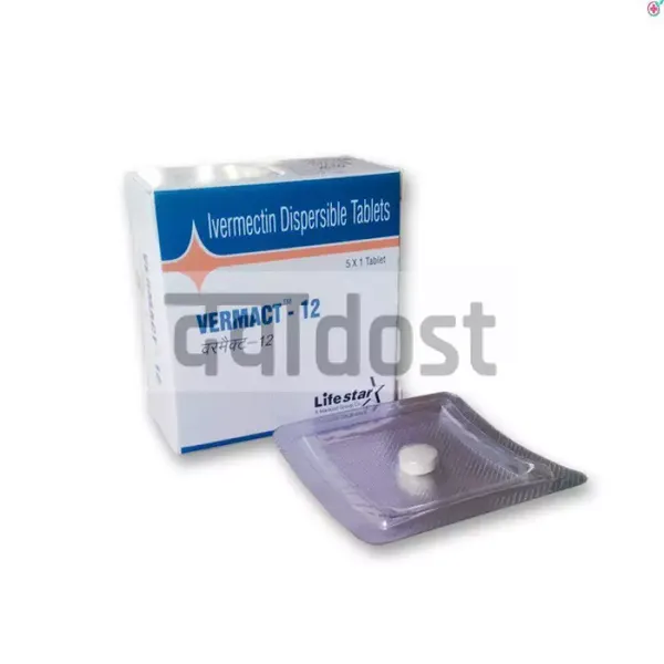 Vermact 12mg Tablet DT 1s