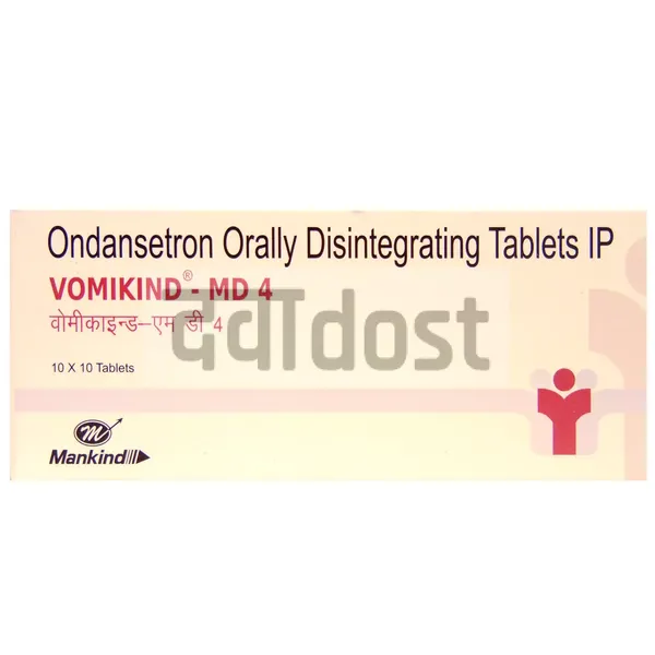 Vomikind 4mg Tablet MD 10s