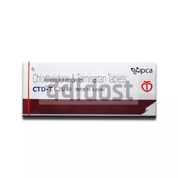 CTD-T 40/6.25 Tablet