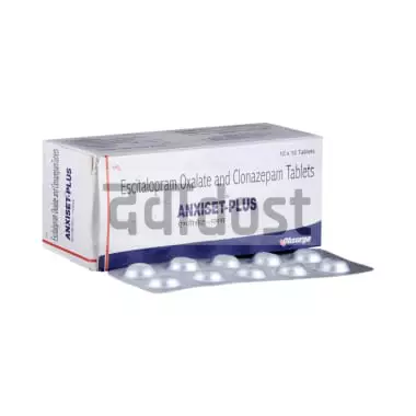 Anxiset Plus 0.5 mg/10 mg Tablet