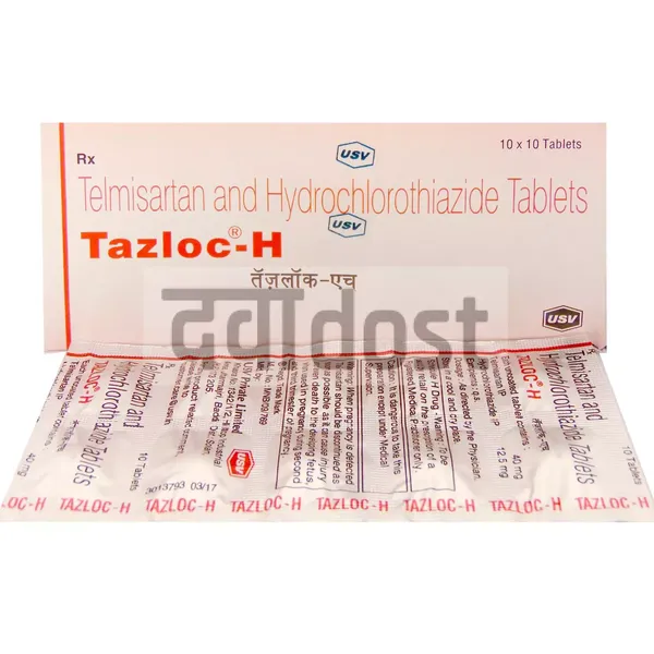 Tazloc H 40mg /12.5mgTablet 10s