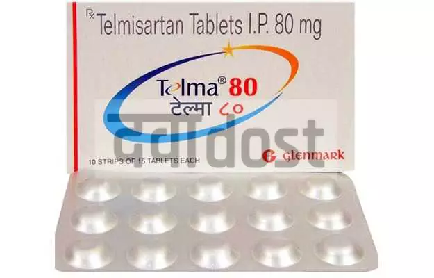 Telma 80mg Tablet 15s