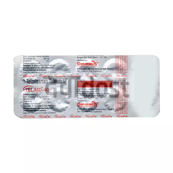 Telaid 40mg Tablet