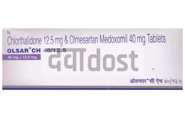 Olsar CH 40mg/12.5mg Tablet