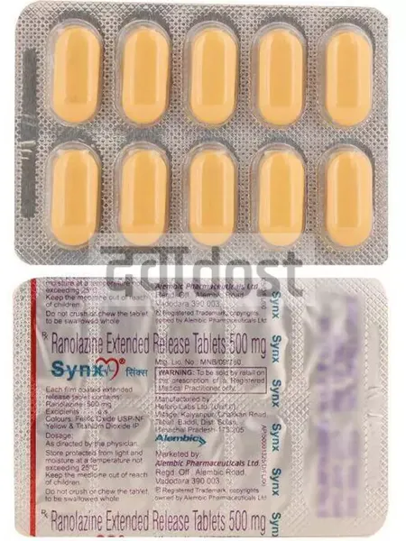 Synx 500mg Tablet ER 10s