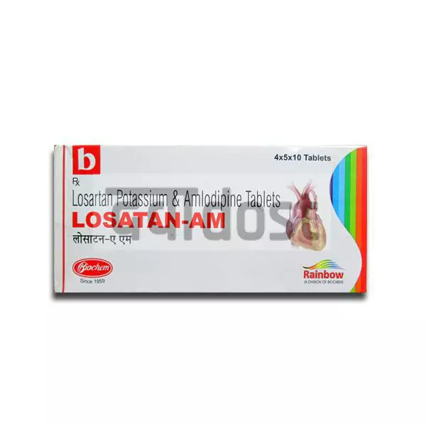 Losatan AM 50mg/5mg Tablet