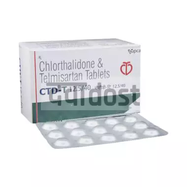 CTD-T 12.5/40 Tablet