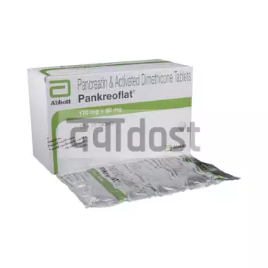 Pankreoflat 170mg/80mg Tablet 15s