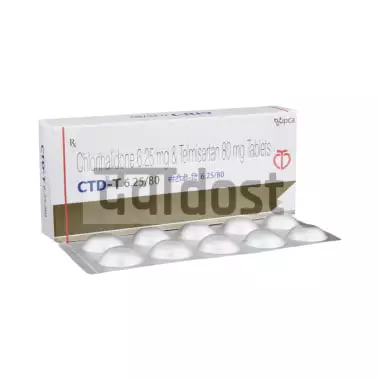 CTD-T 6.25/80 Tablet