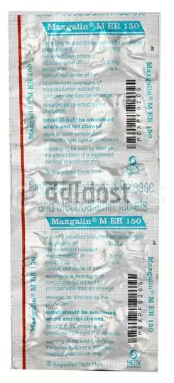 Maxgalin M ER 150 Tablet