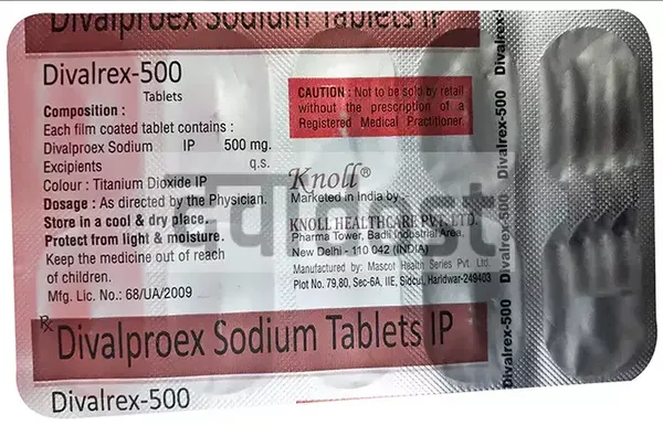 Divalrex 500mg Tablet