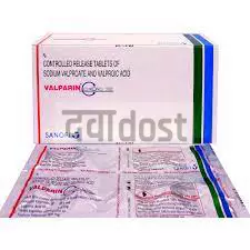 Valparin Chrono 500mg Tablet CR 15s