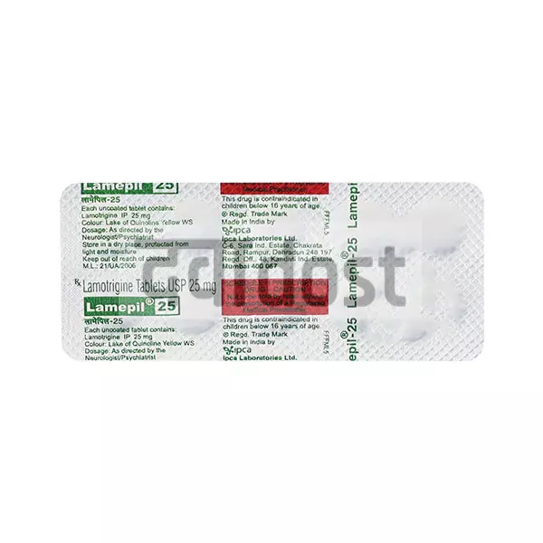 Lamepil 25mg Tablet