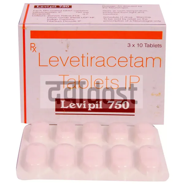 Levipil 750mg Tablet 10s