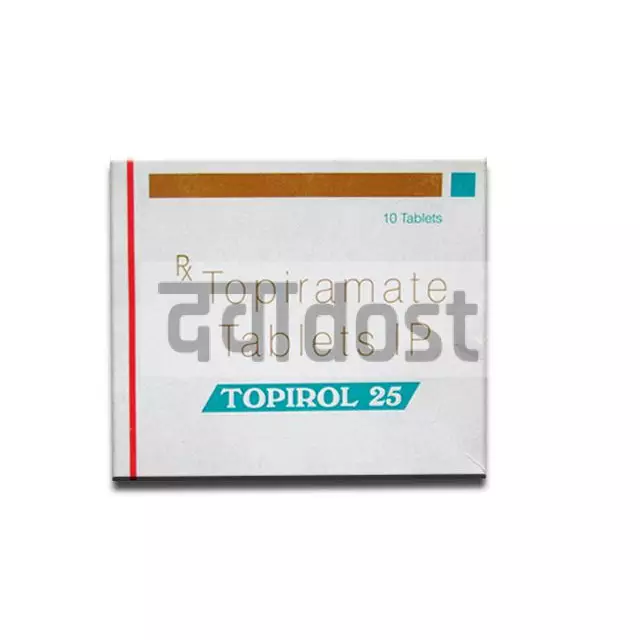 Topirol 25mg Tablet 10s