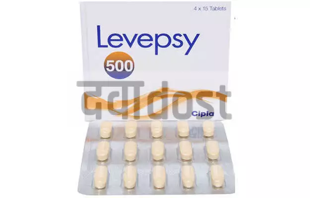 Levepsy 500mg Tablet 15s