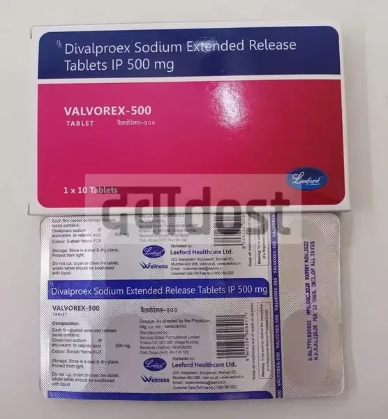 Valvorex 500mg Tablet ER