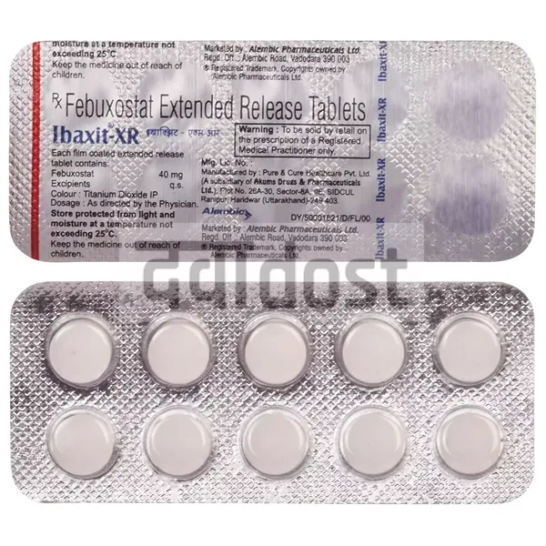 Ibaxit 40mg Tablet XR