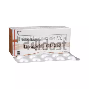 Divalprid OD 250mg Tablet PR