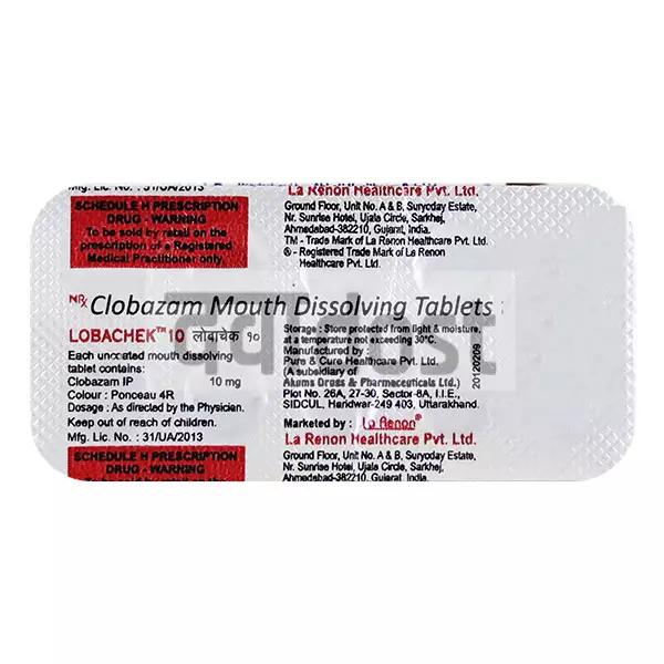 Lobachek 10mg Tablet 10s