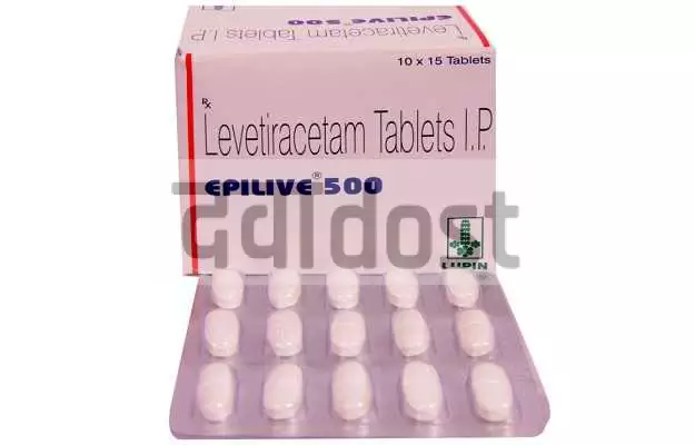 Epilive 500mg Tablet 15s