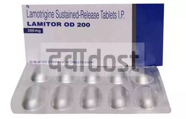 Lamitor OD 200 Tablet SR