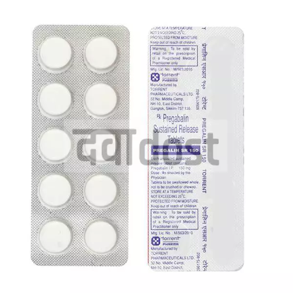 Pregalin SR 150 Tablet